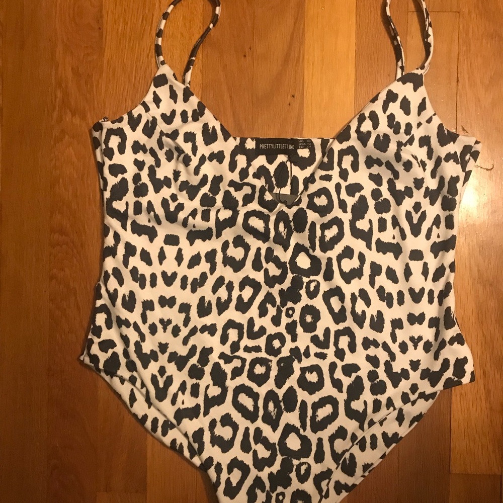 NWT Animal Print One Piece